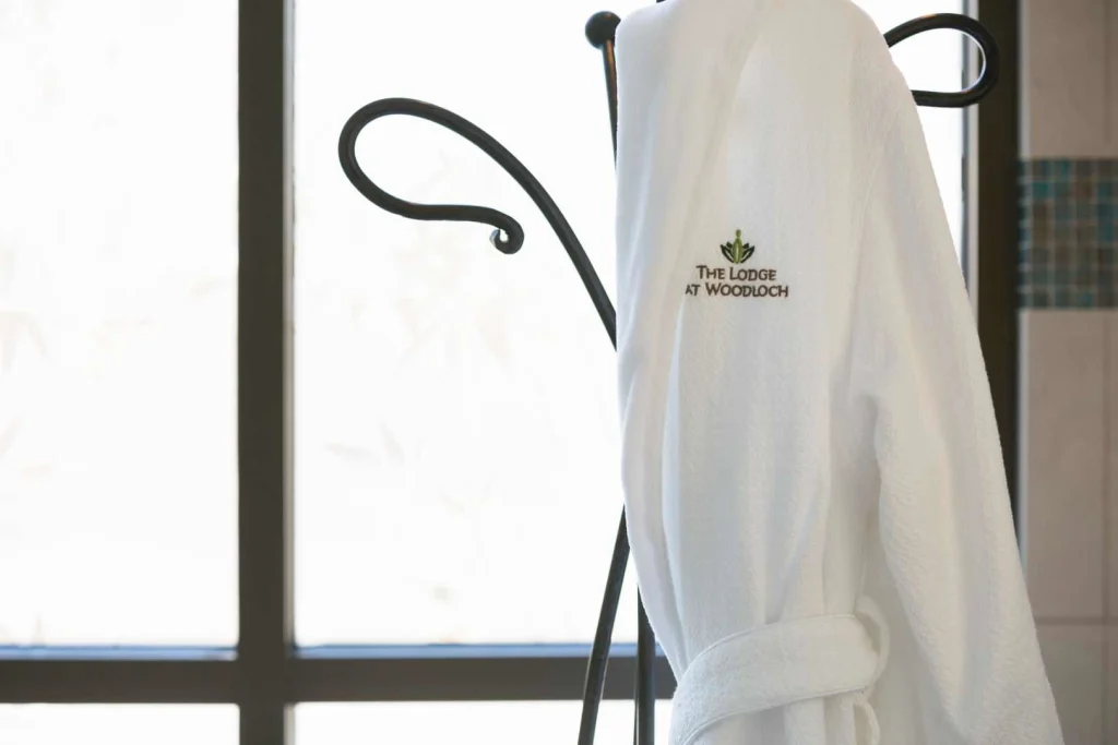 The Lodge at Woodloch bathrobe